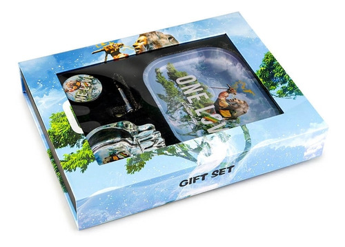 Kit Gift Premium Bob Marley (bandeja, Pipe, Dichavador E Cin