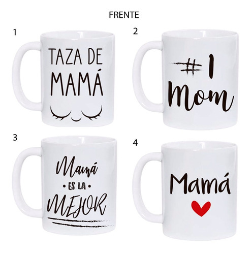 Taza Personalizada Con Nombre Para Dia De Las Madres