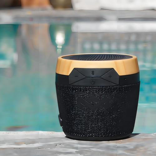 Parlante House of Marley Chant Mini BT EM-JA007 portátil con bluetooth waterproof signature black