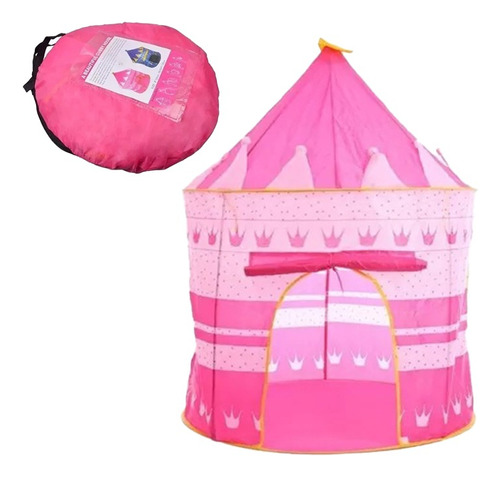 Carpa Castillo Armable Para Niña Rosado