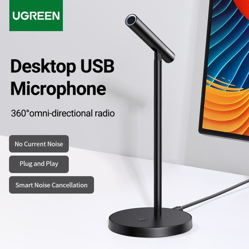Micrófono Usb C Con Cancelacion De Ruido Inteligente Ugreen