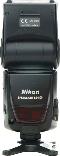 Flash Nikon Sb800 + Suporte Da 5o Pilha + Case (Usado)