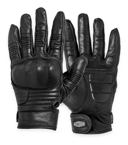 Guantes Motociclista Hombre De Piel Protector  Workland 1994