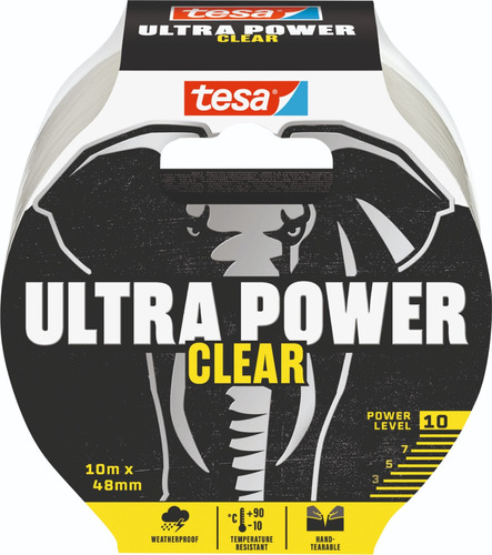 Tesa® Cinta De Reparación Ultra Power Invisible 10mx48mm