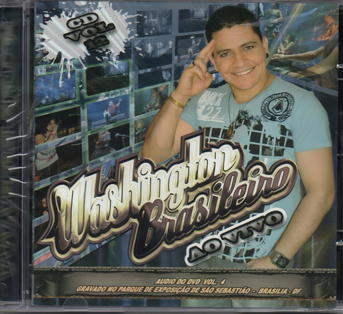 Cd Washington Brasileiro - Ao Vivo Áudio Do Dvd 4