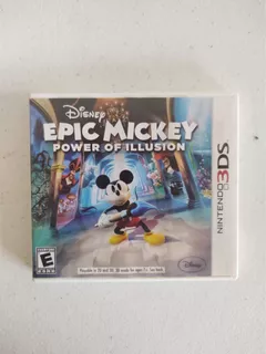 Disney Epic Mickey: Power Of Ilusion - Cartucho Americano
