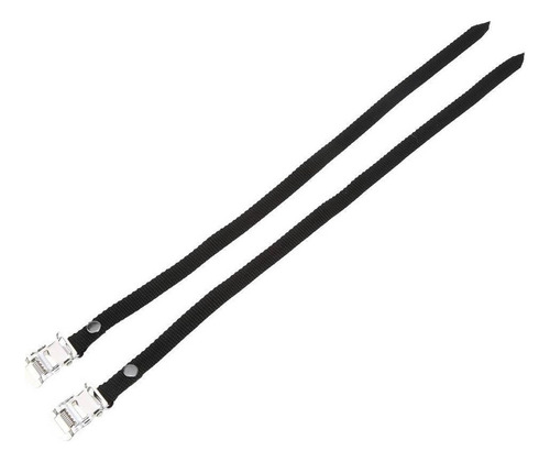 Para 3x Anti-fijo Pedal Toe Clips Correas Pie Banda /