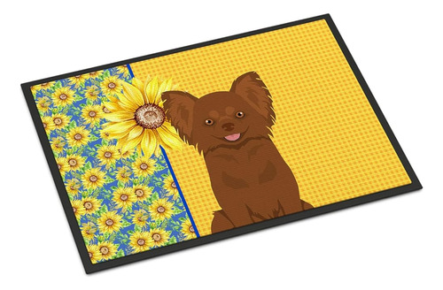 Caroline's Treasures Wdk5363mat Summer Sunflowers Longhaired