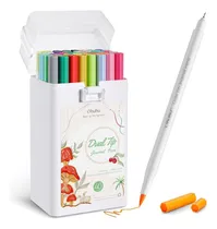Comprar Ohuhu Acuarelable: Pincel Y Extra Fina - 40 Colores