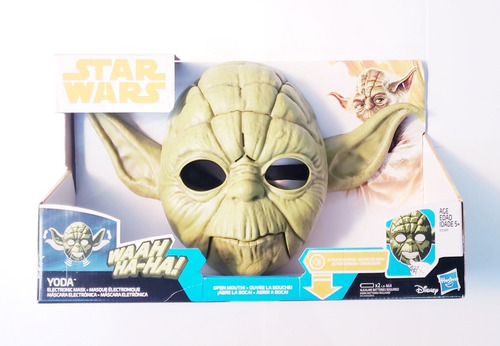 Oferta Star Wars Yoda Mascara Electronica Con Sonidos !!