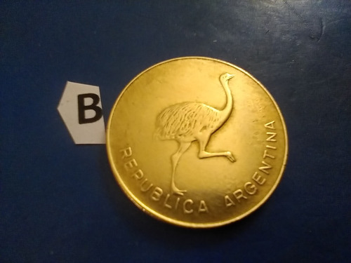 Monedas De Argentina 1 Cents.1987 Australes Ñandu