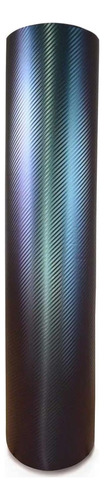 Vinilo Envoltura Vvivid Camaleón 1.5m X 1.5m Fibra Carbono