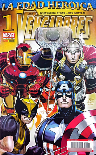 Los Vengadores Vol 4 #1 Marvel Comic Original Panini Español