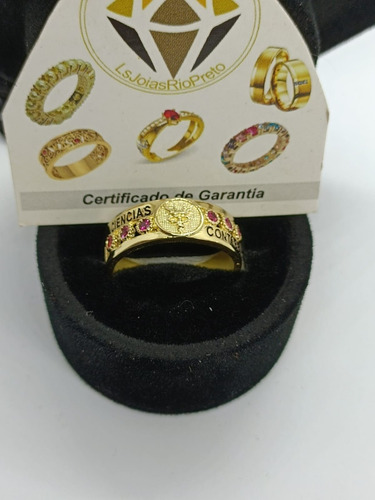 Anel De Formatura Ciencias Contabeis Ouro 18k