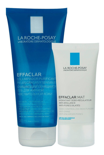 La Roche Posay Gel Effaclar 200ml+crema Effaclar Mat X 40ml