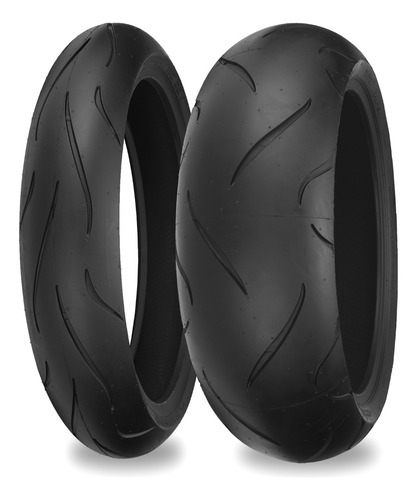 Llantas Shinko F010 120/70zr17 Y R010 190/55zr17 4pr Tl