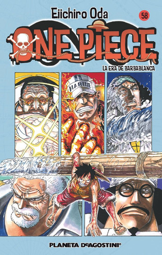 One Piece Nãâº 58, De Oda, Eiichiro. Editorial Planeta Cómic, Tapa Blanda En Español