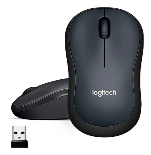 Mouse Inalambrico Logitech M220 Negro