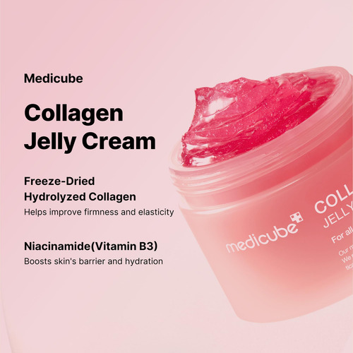 Creme De Gelatina Medicube Colágeno Com Niacinamida 110ml