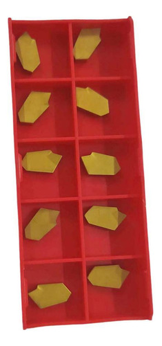 10x Insertos Rotativos De Cnc Fresado De Torneado De