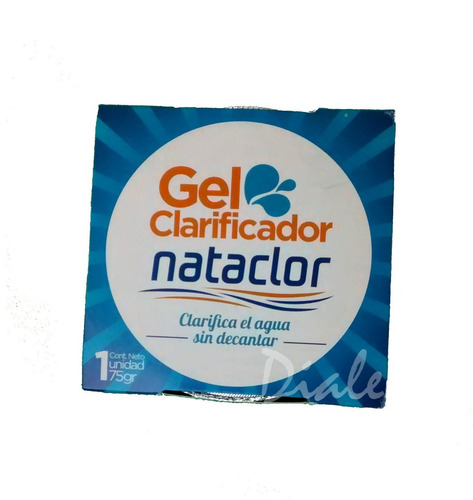 Imagen 1 de 3 de Gel Clarificador Nataclor Sin Decantar X 2 Unidades