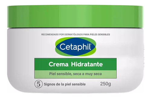 Crema Corporal Hidratante Piel Seca Y Sensible Cetaphil 250g