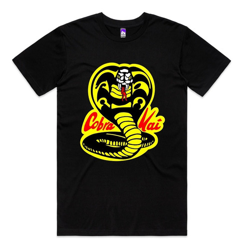 Imagem 1 de 9 de Camiseta Camisa Cobra Kai Karate Kid Filme Série Qualidade