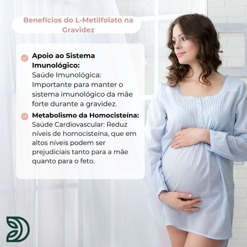Metilfolax Metilfolato De Cálcio 360mcg 60 Comp Lauton 2 Un.