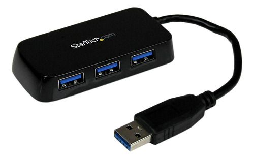 Hub Usb 3.0 Startech St4300minu3 Super Speed De 4 Puertos