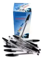 Comprar Lapiceras Biromes Boligrafos Negras En Caja X 50 Unidades