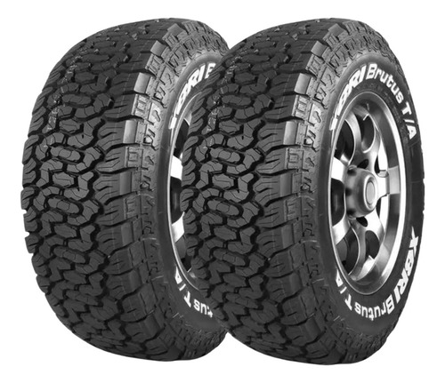 Kit 2 Pneu 265/70r16 121/118s Xbri Brutus T/a Owl 10pr Q