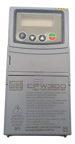 Inversor Weg Cfw-300 Cfw300a04p2s2nb20 1cv 220v 4.2a (Usado)