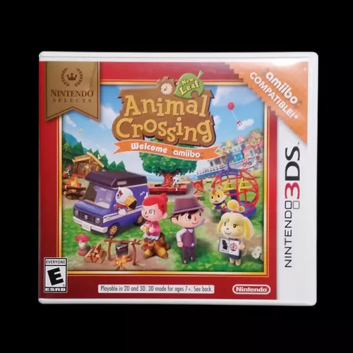 Juego Para Nintendo 3ds Animal Crossing: New Leaf, Welcome Amiibo