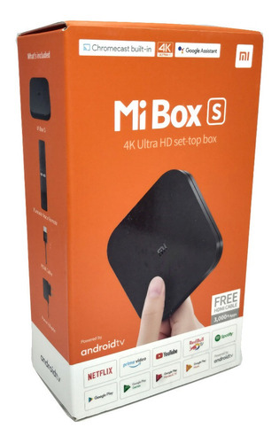 Imagem 4 de 8 de Xiaomi Mi Box S Smart Tv Box 4k Ultra Hd Hdr Sistema Android