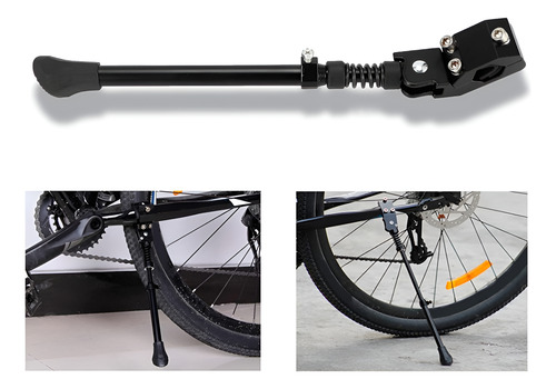 Ajustable Bicicleta Patas De Cabra Soporte Rueda Trasera