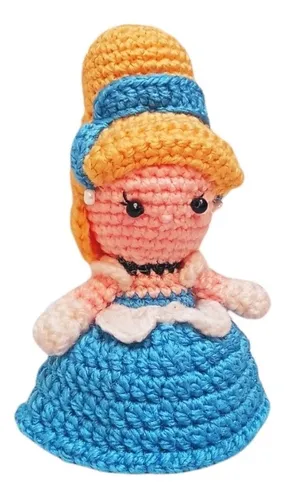 Amigurumi Cenicienta Disney Peluche Tejido