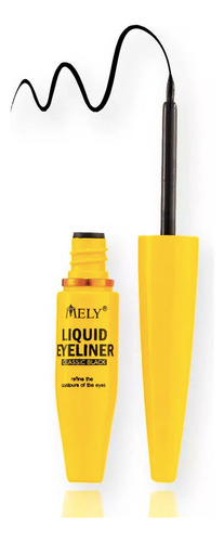 Delineador Liquido Ojos Eyeliner Calidad Maquillaje Mely