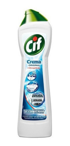 12 Cif Crema Original Cloro Con Microparticulas 750g