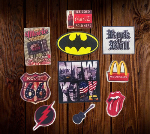 Imagen 1 de 2 de Parches Personalizados!!! Ideales Para Prendas O Accesorios