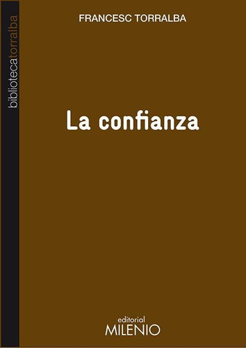 Libro La Confianza