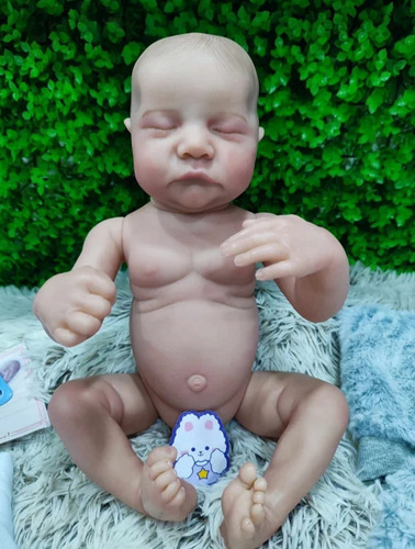 Bebé Reborn Original Vinilo Cuerpo Completo Boy Kerry Doll