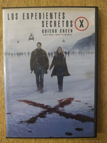 Los Expedientes Secretos X Quiero Creer Dvd Original