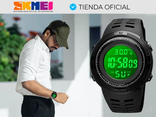 Reloj Hombre Skmei 1681 Digital Alarma Fecha Cronometro