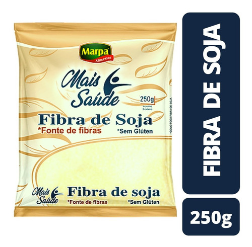 Fibra De Soja 250g Premium Mais Saúde Marpa Alimentos