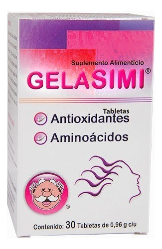 Gelasimi Con Biotina Crecimiento De Cabello 30 Tab