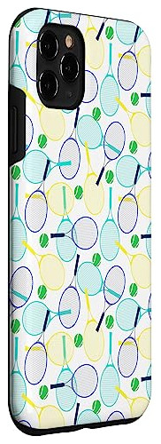 Funda Para iPhone 11 Pro Max Tennis Racket Ball Court Athlet