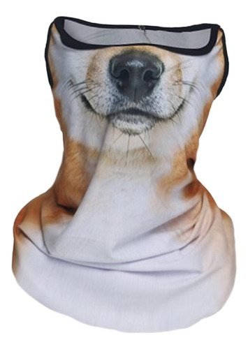 Mascarilla Para El Cuello Con Trabillas Para Las Orejas,