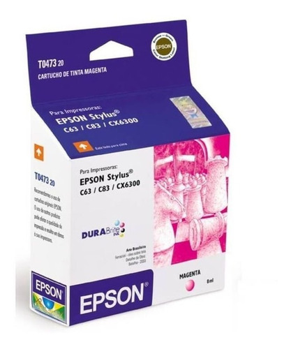 Epson Cartucho C63 T0472 T0473 O T0474 Color Sin Caja