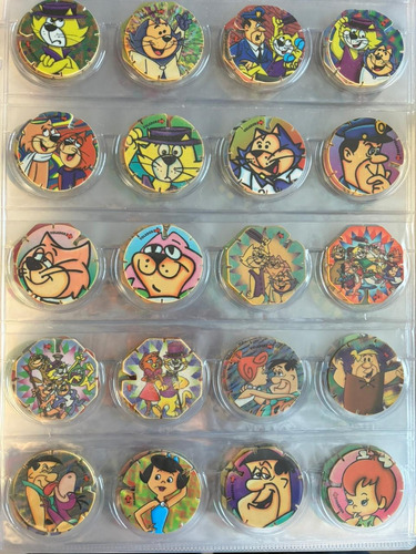 Semicolección De Tazos Clásicos Hanna Barbera/simpson 67/100