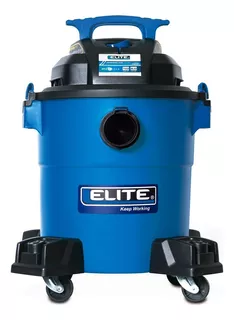 Aspiradora De 6 Galones 4hp Manguera 1.1/4'' Elite Vc0640p Color Azul/Negro 110V